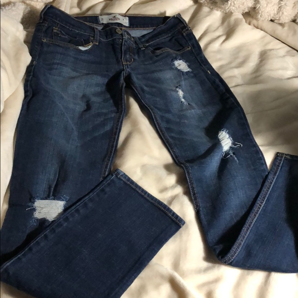 Hollister distressed jeans